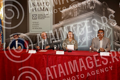 The Museum of the City of Belgrade will finally get its building in Resavska 40b, which will house 8,000 years of Belgrade's history on as many as 17,000 square meters, and on that occasion a press conference was held in the ceremonial hall of the Be The Museum of the City of Belgrade will finally get its building in Resavska 40b, which will house 8,000 years of Belgrade's history on as many as 17,000 square meters, and on that occasion a press conference was held in the ceremonial hall of the Be