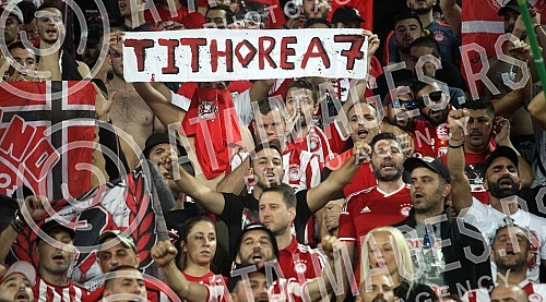 Second leg of the Champions League group between FC Red Star and FC Olympiacos.
Utakmica drugog kola grupne faze Lige sampiona izmedju FK Crvena zvezda - FK Olimpijakos. Second leg of the Champions League group between FC Red Star and FC Olympiacos.
Utakmica drugog kola grupne faze Lige sampiona izmedju FK Crvena zvezda - FK Olimpijakos.