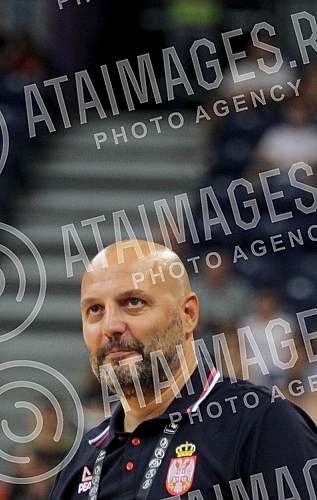 First day of FIBA Olympic Qualifying Tournament 2016 held in Kombank arena - Group A - Serbia vs Puerto Rico.Prvi dan Olimpijskog kvalifikacionog turnira za Olimpijske igre u Riu 2016 odrzan u Kombank areni - Group A - Srbija vs Puerto Rico.
