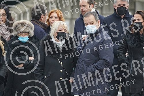 A memorial service on the occasion of the 40th day since the death of Milutin Mrkonjic was held at the New Cemetery.Pomen povodom 40 dana od smrti Milutina Mrkonjica odrzan je na Novom groblju.