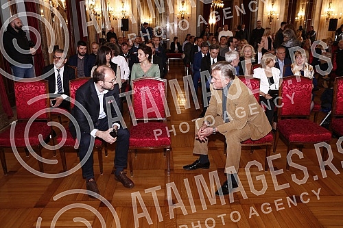 At the ceremony in the City Assembly, the representatives of the City of Belgrade presented the Awards of the City of Belgrade - Despot Stefan Lazarevic for 2021.Na svecanosti u Skupstini grada predstavnici Grada Beograda dodelili su Nagrade grada 