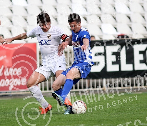 29th round of football Super league Serbia played between FK Cukaricki and FK Novi Pazar. Utakmica 29 kola Suprer lige Srbije odigrana na Banovom brdu izmedju FK CUkoaricki i FK Novi Pazar. 