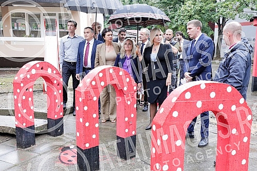 Deputy Prime Minister and Minister of Mining and Energy, prof. Dr. Zorana Mihajlovic visited the 