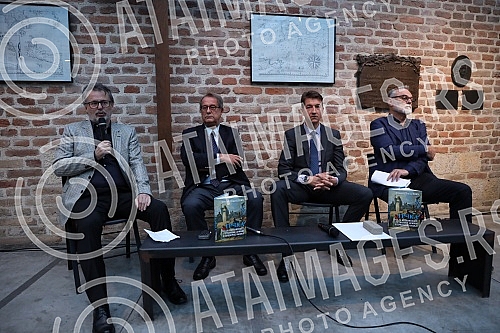 On the long day of the Danube Fest art festival, held at the Nebojsa Tower in the Lower Town of Kalemegdan, a promotion of the book On the long day of the Danube Fest art festival, held at the Nebojsa Tower in the Lower Town of Kalemegdan, a promotion of the book