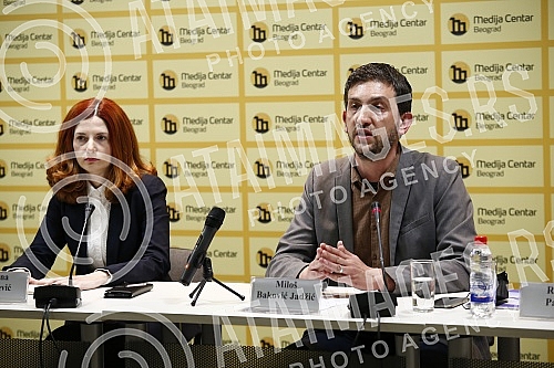 The press conference of the Coalition We Must, at which the program for labor and social rights was presented.
Konferencija za novinare Koalicije Moramo na kojoj je predstavljen program za rad i socijalna prava. The press conference of the Coalition We Must, at which the program for labor and social rights was presented.
Konferencija za novinare Koalicije Moramo na kojoj je predstavljen program za rad i socijalna prava.