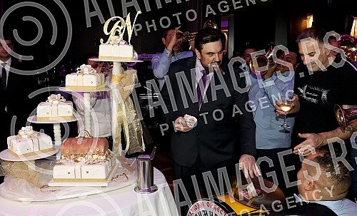 Celebration of birthday party Nebojsa Bojovic held at Hyatt hotel.Proslava rodjendana Nebojse Bojovica odrzana u hotelu Hyatt.