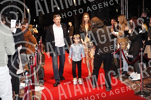 The premiere of the film