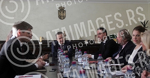 The first regular meeting of the Collegium of the Ministry of Foreign Affairs, convened by Minister Ivica Dacic.Prvi redovni sastanak Kolegijuma Ministarstva spoljnih poslova, koji je sazvao ministar Ivica Dacic.