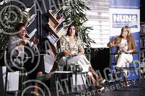 In the space of Miljenko Dereta, the Independent Association of Journalists of Serbia and Partners Serbia present research on the transparency of judicial bodies and the cooperation of the judiciary with the media 