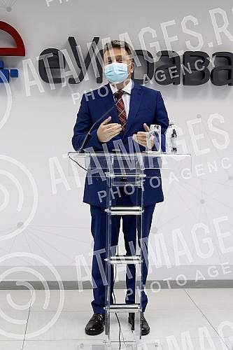 Presentation of the new e-Consulate electronic service project in the Office for IT and eGovernment.Predstavljanje novog projekta elektronske usluge e-Konzulat u Kancelariji za IT i eUpravu