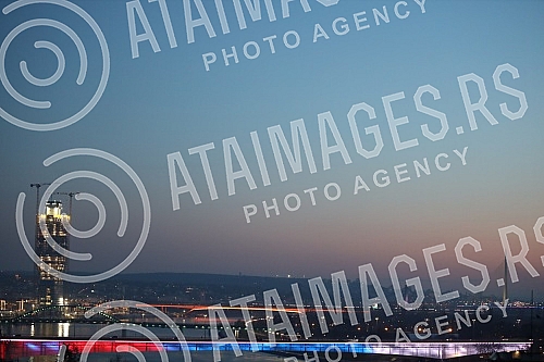 View of Belgrade during the first day of the weekend in which, according to the decision of the Government of Serbia from Friday at 21.00 to Monday at 06.00 in Serbia can only work grocery stores, some service activities (tailor, glass cutter, carpen