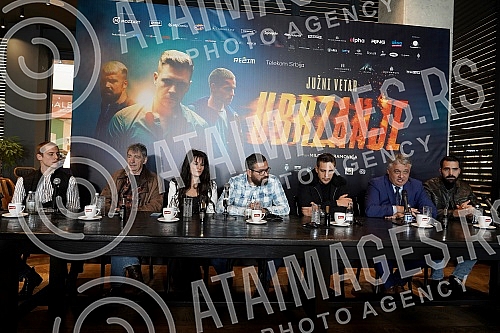 In the restaurant Kolo, in TC Gallery Belgrade, press conferences were held after the press screening of the film 
