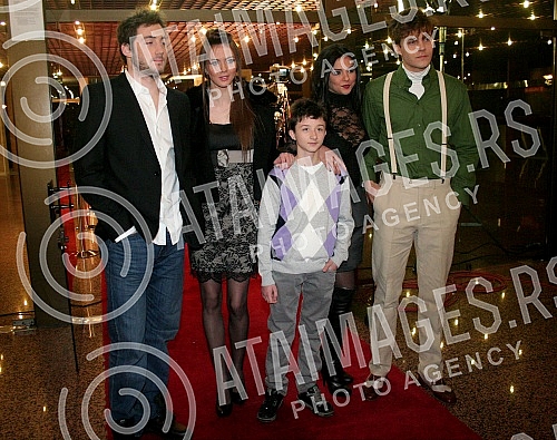 Oscars of popularity in the organization of the magazine Blic Puls held in the Sava Center.Oskar popularnosti u organizaciji casopisa Blic Puls odrzan u Sava centru