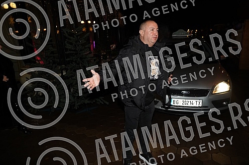 Singer Katarina Grujic and football player Marko Gobeljic became the parents of daughter Katja yesterday, and on that happy occasion, a celebration was held tonight at the Topciderac restaurant.