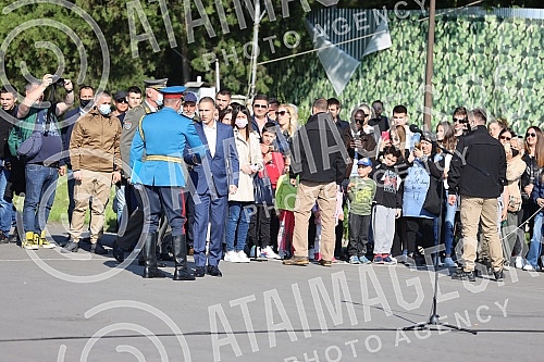 The two-day celebration of the Day of Victory over Fascism in the Second World War - May 9, began with the firing of honorary platoons of the Serbian Army from the Sava Terrace on Kalemegdan.Dvodnevno obelezavanja Dana pobede nad fasizmom u Drugom 