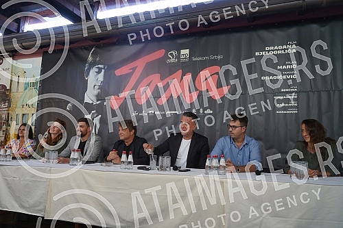 A press conference after the press screening of the film 