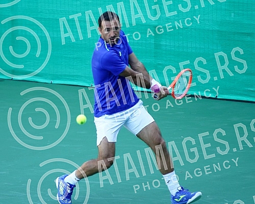 Ceremonial opening of the tennis complex in the Ravne 2 Archaeological and Tourist Park in Visoko.Svecano otvaranje teniskog kompleksa u Arheolosko-turistickom parku Ravne 2 u Visokom.