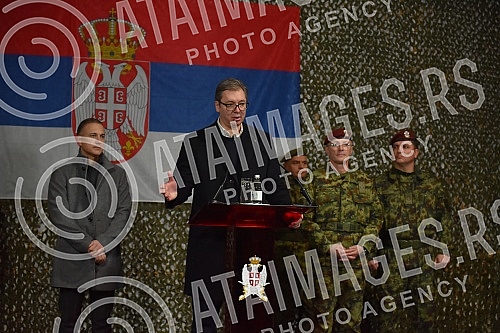 The President of the Republic of Serbia, Aleksandar Vucic, is staying in the Nisava District, and on the third day he visited the Military Airport 