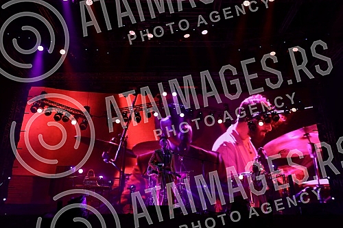 Performance of Israeli singer-songwriter Asaf Avidan on the third day of the Exit Festival 2021 on the Main Stage.Nastup izraelskog kantautora Asafa Avidana treceg dana Exit festivala 2021. na bini Main stage