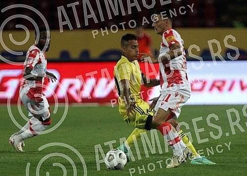 The first match of the third round of qualifications for the Champions League between FC Red Star and FC Seriff was played at the Rajko Mitic Stadium.Prva utakmica treceg kola kvalifikacija za Ligu sampiona izmedju FK Crvene zvezde i FK Serifa odig