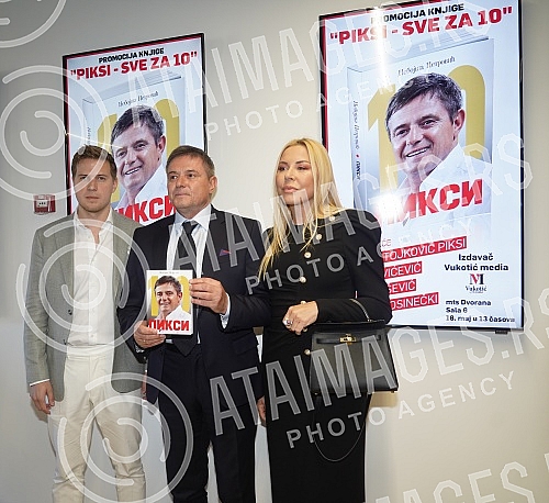 The book by sports journalist Nebojsa Petrovic, Vukotic Media publishing house, 