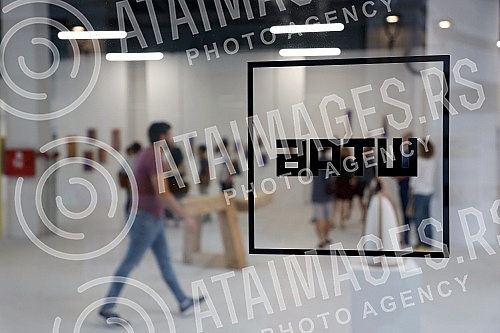 The collective exhibition of sculptures 