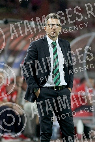 Play - offs, second leg, for UEFA Europa League between FK Crvena zvezda (Serbia) and US Sassuolo (Italia) held on stadium 