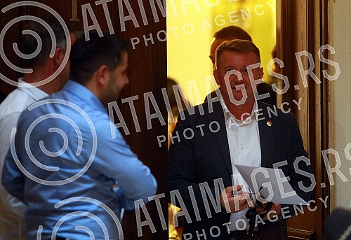 The President of the National Assembly of the Republic of Serbia, Ivica Dacic, held a meeting with the authorized representatives of the declared lists in order to prepare the First Session of the National Assembly in the Thirteenth Convocation.Pr