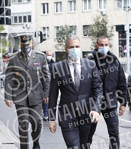 A commemoration on the occasion of the death of Professor Zoran Stankovic, President of the Coordination Body for the Municipalities of Presevo, Bujanovac and Medvedja, was held at the House of the Serbian Army. Komemoracija povodom smrti profesora