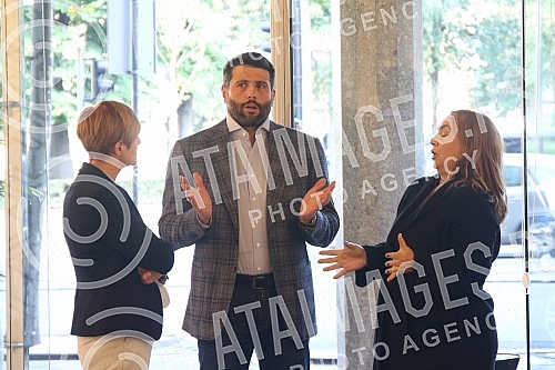 Mayor Aleksandar Sapic opened a new exhibition hall of the Museum of the City of Belgrade, where exhibitions of contemporary local and foreign authors from the field of culture and art, as well as educational content, will be organized in the future.