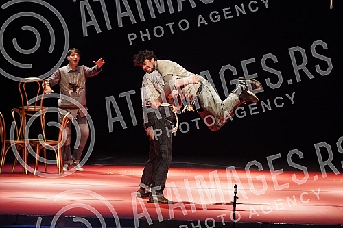 The premiere of the play