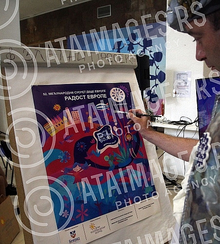 A press conference on the occasion of the 52nd International Meeting of Children of Europe - Festival Joy of Europe 2021, was held in the Atrium of the Children's Cultural Center Belgrade.Konferencija za medije povodom 52. Medjunarodnog susreta dec