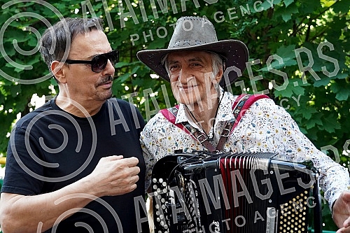 Promotion of the new video of accordionist Mirko Kodic Promotion of the new video of accordionist Mirko Kodic