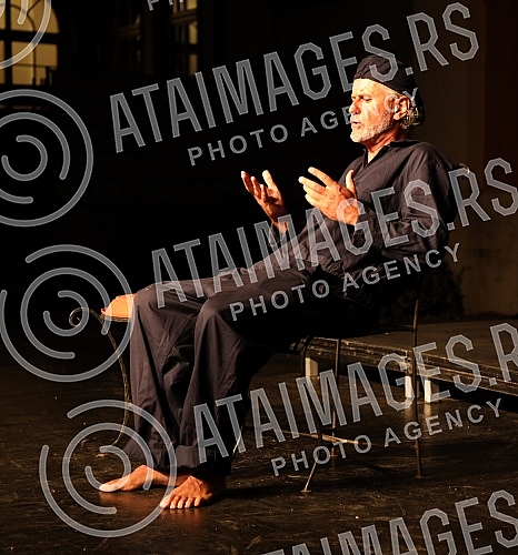 Serbian actor with a career in Hollywood, Zeljko Dimic or Jack Dimich, played his monodrama 