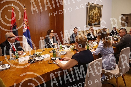 The Minister of Trade, Tourism and Telecommunications Tatjana Matic met with the Minister of Tourism and Environment of the Republic of Albania, Mirela Kumbaro Furxhi, and they discussed improving cooperation and harmonizing promotional activities be The Minister of Trade, Tourism and Telecommunications Tatjana Matic met with the Minister of Tourism and Environment of the Republic of Albania, Mirela Kumbaro Furxhi, and they discussed improving cooperation and harmonizing promotional activities be