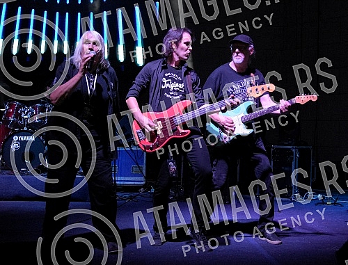 Concert of Riblja corba held on Summer stage in Nis (Niska fortress).Koncert Riblje corbe na niskoj tvrdjavi - Letnja bina.