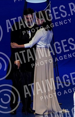 The premiere of the play The premiere of the play