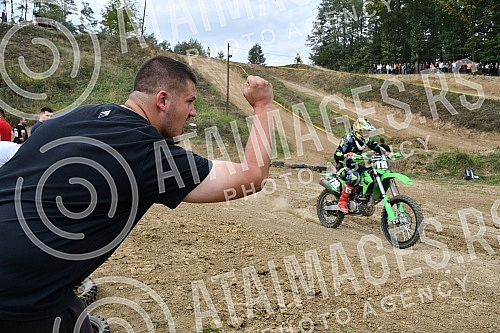 A motocross competition was held at the MX Park Tresnjari track in Kraljevo.
Na stazi MX park Tresnjari u Kraljevu odrzano je takmicenje u moto krosu. A motocross competition was held at the MX Park Tresnjari track in Kraljevo.
Na stazi MX park Tresnjari u Kraljevu odrzano je takmicenje u moto krosu.