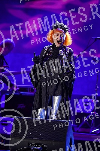 The performance of Josipa Lisac on the big stage of the fortress Kastel Banja Luka during the second evening of the second international music festival Banja Luka Fest, which will last until July 9.Nastup Josipe Lisac na velikoj sceni tvrdjave Kast