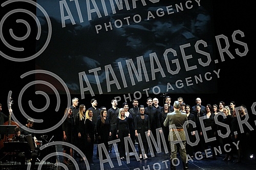 On the occasion of marking the Day of the Fighter, a solemn academy was held at the National Theater.Povodom obelezavanja Dana borca, u Narodnom pozoristu u odrzana je svecana akademija.