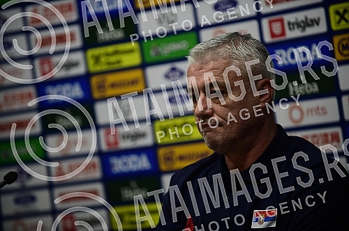 In the press center of SC FSS, a media conference was organized by the head coach of the Serbian national team, Svetislav Pesic, and the president of the Basketball Federation of Serbia, Predrag Danilovic.U press centru SC FSS organizovana je konfe