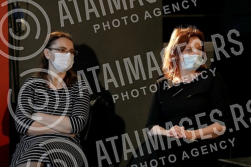 A press conference on the occasion of the premiere of the play 