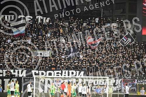 The match of the third round of qualification for the Europa League between FC Partizan and FC AEK Larnaca was played at the stadium of FC Partizan.Utakmica treceg kola kvalifikacija za Ligu Evrope izmedju FK Partizan i FK AEK Larnaka odigrana je n