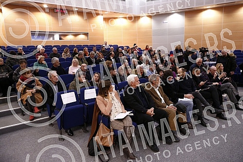 Public debate on the topic of the demolition of the Old Sava Bridge and the issue of traffic collapse in Belgrade.Javna rasprava na temu rusenja Starog savskog mosta i pitanja saobracajnog kolapsa u Beogradu. 