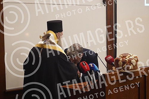 The foundation of Ilija Milosavljevic Kolarc marked 144 years of existence and the glory of the Holy Archangel Michael.Zaduzbina Ilije Milosavljevica Kolarca je obelezila 144 godine postojanja i slavu Svetog arhangela Mihaila.