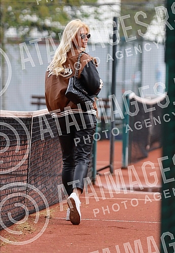 A tour of the Novak Tennis Center, where preparations are underway for the SERBIA OPEN 2022 tournament.Obilazak terena Teniskog centra Novak na kome teku pripreme za turnir SERBIA OPEN 2022.