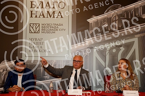 The Museum of the City of Belgrade will finally get its building in Resavska 40b, which will house 8,000 years of Belgrade's history on as many as 17,000 square meters, and on that occasion a press conference was held in the ceremonial hall of the Be The Museum of the City of Belgrade will finally get its building in Resavska 40b, which will house 8,000 years of Belgrade's history on as many as 17,000 square meters, and on that occasion a press conference was held in the ceremonial hall of the Be