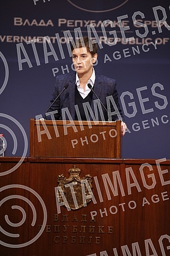 The Prime Minister of Serbia, Ana Brnabic, held an extraordinary press conference and expressed her gratitude to the citizens of Serbia who showed tolerance and understood the calls of the state, and said that she was proud that the day passed withou The Prime Minister of Serbia, Ana Brnabic, held an extraordinary press conference and expressed her gratitude to the citizens of Serbia who showed tolerance and understood the calls of the state, and said that she was proud that the day passed withou