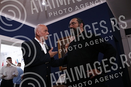 The movement for the renewal of the Kingdom of Serbia by Vojislav Mihailovic marked the party's Patron saint day - Vidovdan.Pokret obnove Kraljevine Srbije Vojislava Mihailovica obelezio je stranacku Slavu - Vidovdan