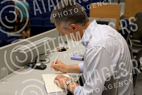 Promotion of Bosko Obradovic's new book 